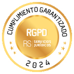 Sello Cumplimiento RGPD garantizado por RS Servicios Jurídicos